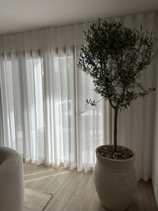 Curtains at Ida Warg's house in Marbella